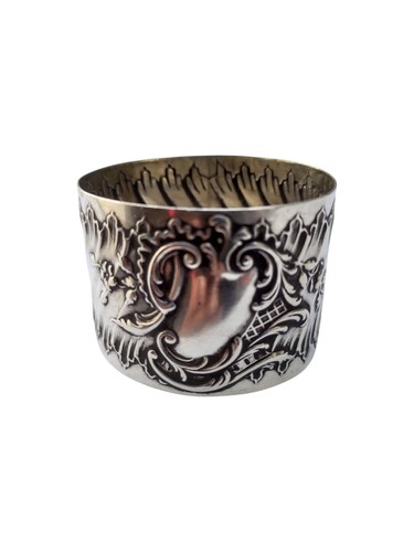 Rond serviette argent - serviette, en