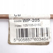 Tuyau de frein WP-205 cuivre 1 pièce