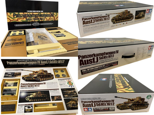Tamiya panzer iv ausf - 1/16,