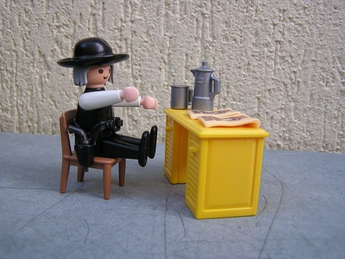 Playmobil bureau du sheriff - bureau,