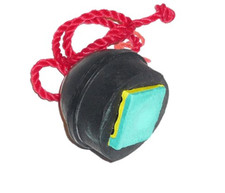 Porte Craie Billard Boule Caoutchouc Noir - Longoni