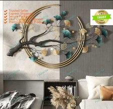 Ginkgo Tree Feuille Métal Art