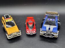 🤖Lot 3 vehicules BANDAI Power Rangers Carranger DX RV ROBO TURBO Megazord 1996