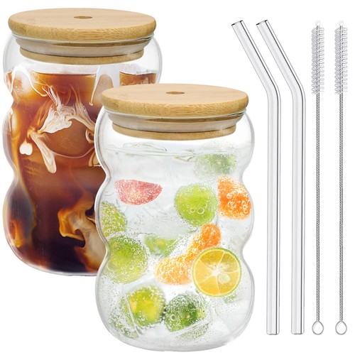Lot verres latte avec - 2,
