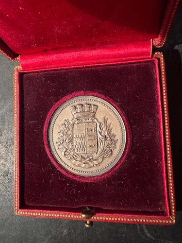 Médaille argent ville de - argent,