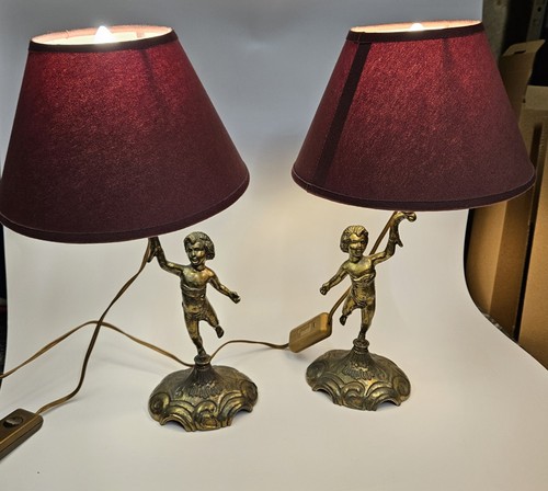 Paire lampes poser - de, a