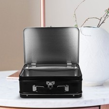  2 Pcs Carton Rangement Boite Bijoux Petite Boîtier De Filet Mallette