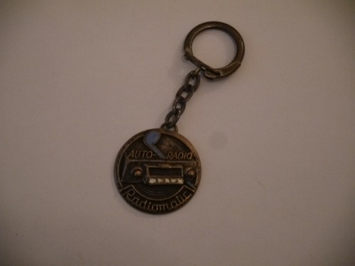 Porte clé métal auto radio - clÉ, auto-radio
