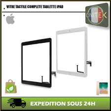 ✅ VITRE ECRAN TACTILE APPLE IPAD 5 A1822 A1823 BOUTON HOME NOIR OU BLANC