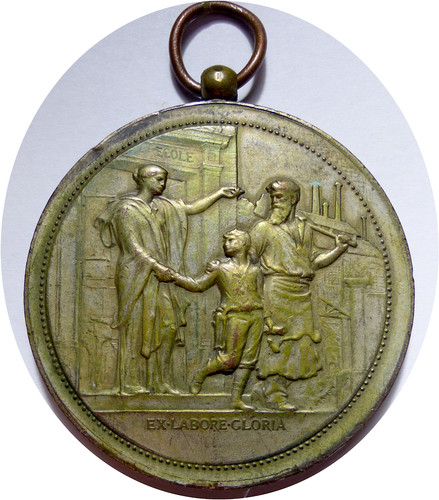 Médaille labor gloria par - labor,
