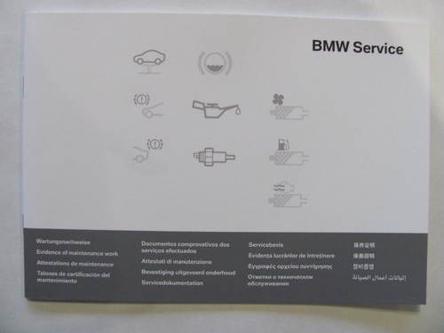 Carnet entretien bmw - carnet,