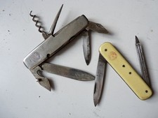 Deux couteaux champagne Canard Duchene Ludes (26168)