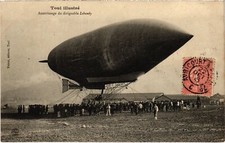 PC AVIATION DIRIGÉABLE LEBAUDY A TOUL (a54146)