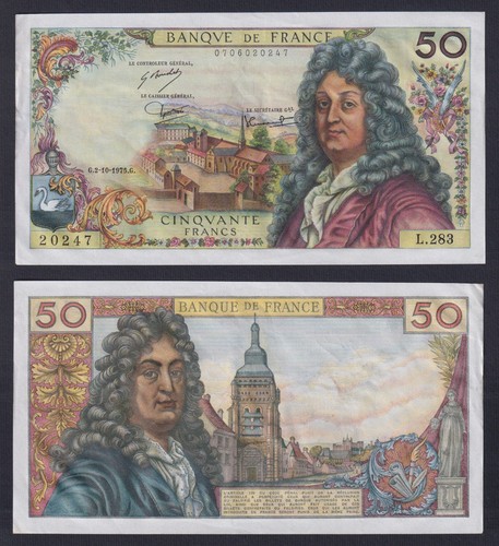 Billet francs france - billet,
