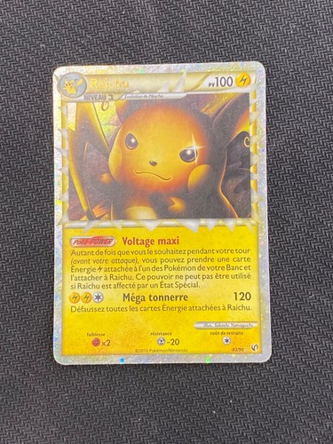Carte pokémon raichu fr - raichu,