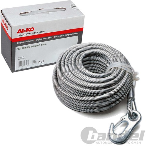 Alko Câble 10M Pour Treuil