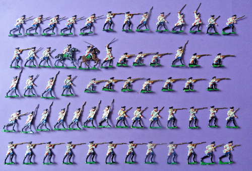 Plats étain zinnfiguren - d'étain,