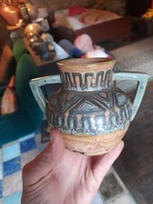 Vase Signé Odetta Quimper Hauteur : 10,5cm