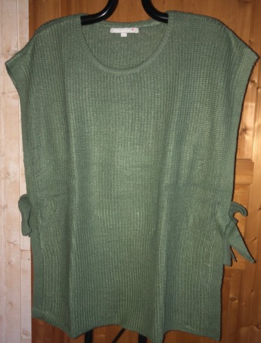 Pull tunique sans manches
