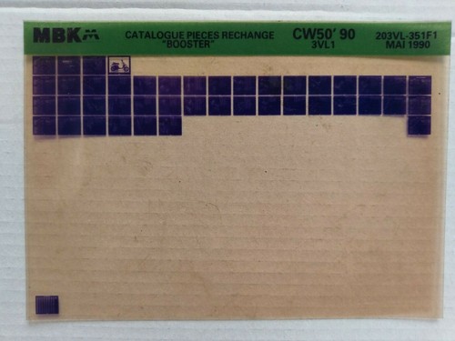 Microfiche mbk catalogue - microfiche,