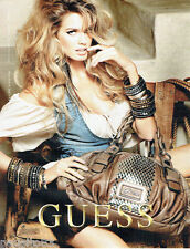PUBLICITE ADVERTISING 056  2010  Guess collection sac  & bijoux