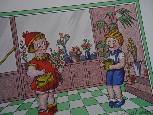 Enfantina planche carton scene - planche,