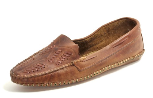 Mocassins m27 broderie buffle - mocassins,
