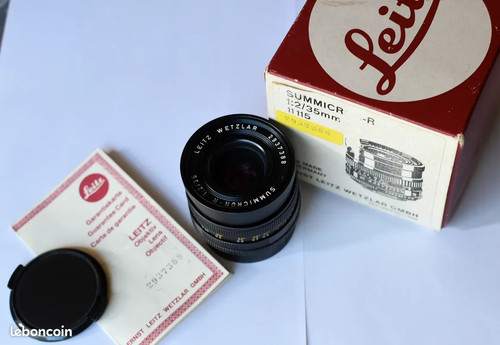 Objectif photo leica summicron - photo,