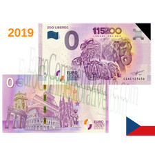 Billet Souvenir 2019 Europe de l'Est Zoo Liberec