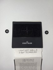 1 Patch Stone Island Ghost Black Edition + 2 Buttons
