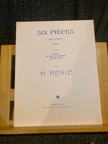 Henriette renié six pièces - renié,