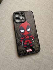 Coque téléphone Marvel Deadpool, antichoc pour Apple iPhone 13 Pro