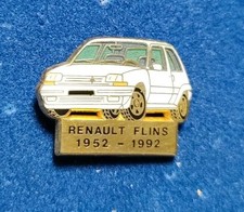  PIN'S  RENAULT R5 GT TURBO BLANCHE RALLYE - SPORT-AUTO SIGNÉ FRAISSE