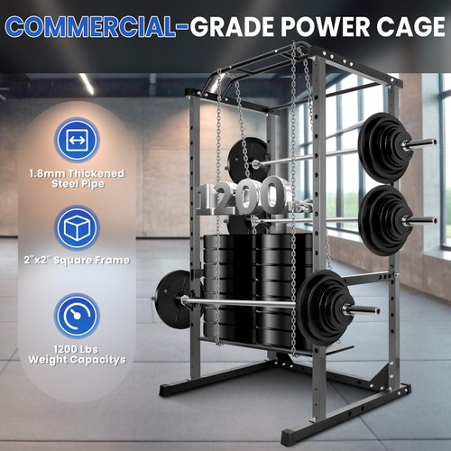 Power cage rack 1200lbs - rack,
