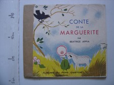 Les Albums du Pere Castor 1935 CONTE DE LA MARGUERITE Appia ADHESIF COUVERTURE
