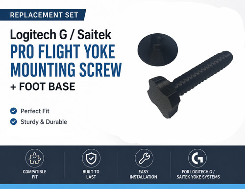 Logitech saitek pro flight - logitech, /