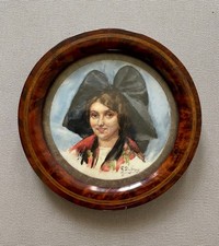 Portrait d'alsacienne
