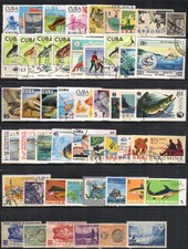 Ensemble de 50 timbres thème