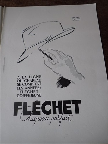Chapeau flechet par - flechet,