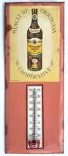 CARTON GLACOIDE MUSCAT DE FRONTIGNAN COOPÉRATIVE THERMOMÈTRE THERMOMETER WINE