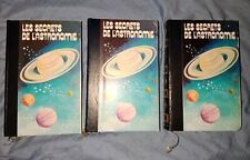 Les secrets de l'astronomie - 3 volumes - Ed. Famot, 1977 - Très bon état