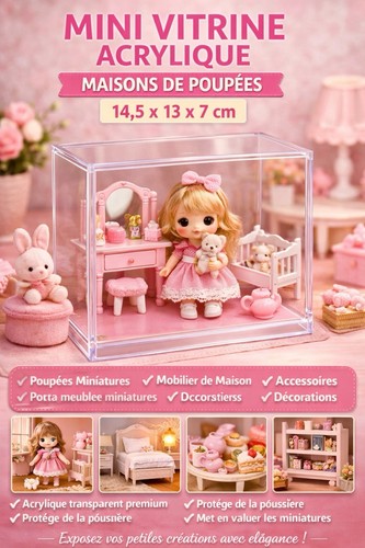 Boîte vitrine acrylique - vitrine,