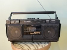 SHARP WQ-T231 BOOMBOX POUR PIECES LIRE DESCRIPTION 