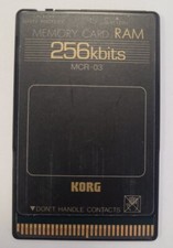 KORG MCR-03 256kbits RAM