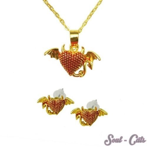 Chaîne avec pendentif - chaîne, en