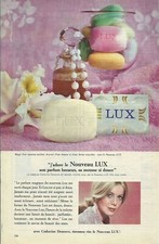 Publicité Papier - Savon Lux