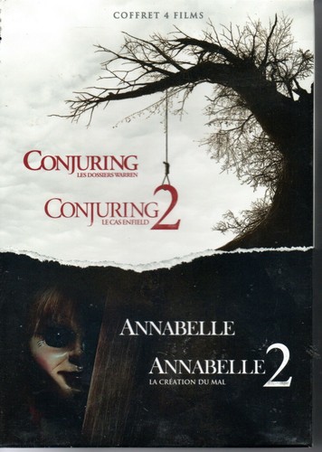 Coffret dvd conjuring et 2 - 4, 1