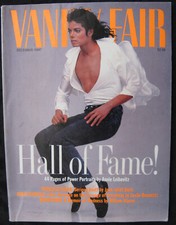 Michael Jackson VANITY FAIR Annie Leibovitz American USA Magazine 1989
