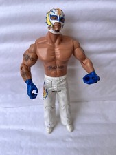 Wwe Rey Mysterio Jacks Figurine Lutte Adrenaline Séries 15 Déchiré Masque Blanc