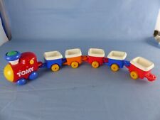  Ancien train LOCO locomotive TOMY 1992 avec 5 wagons de 1994  H 